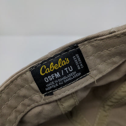 Timberline Auto Slideback Hat Tan OSFM Adjustable Embroidered Cabela's