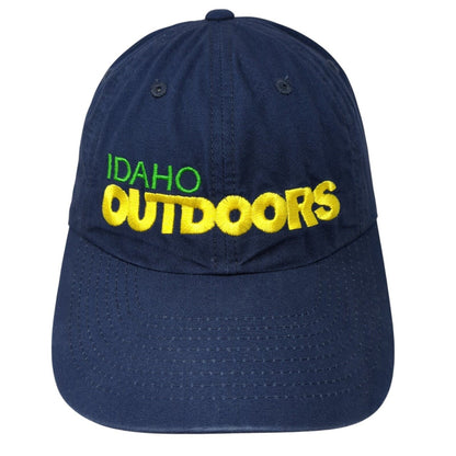 Idaho Outdoors Slideback Hat Blue One Size Adjustable Port Authority