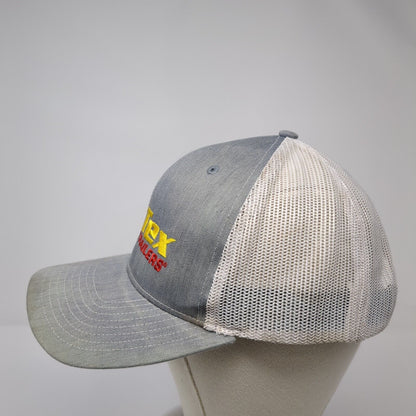 Big Tex Trailers Snapback Trucker Hat Gray One Size Mesh Back Richardson