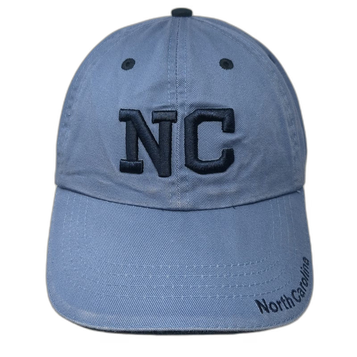 Fahrenheit Baseball Cap Blue One Size Embroidered NC North Carolina Logo Hat