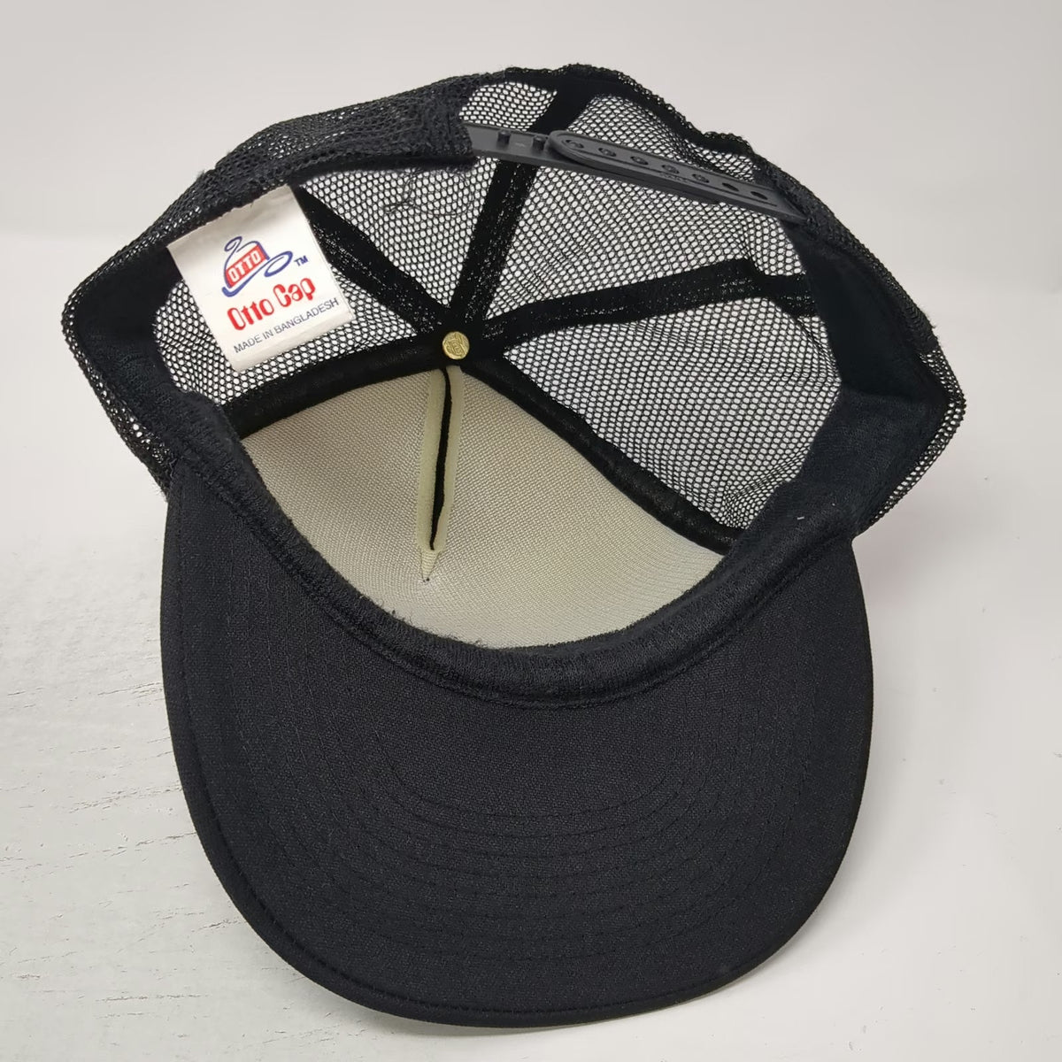 Otto Trucker Hat Black Blue One Size Cactus Petes Casino Mesh Anniversary