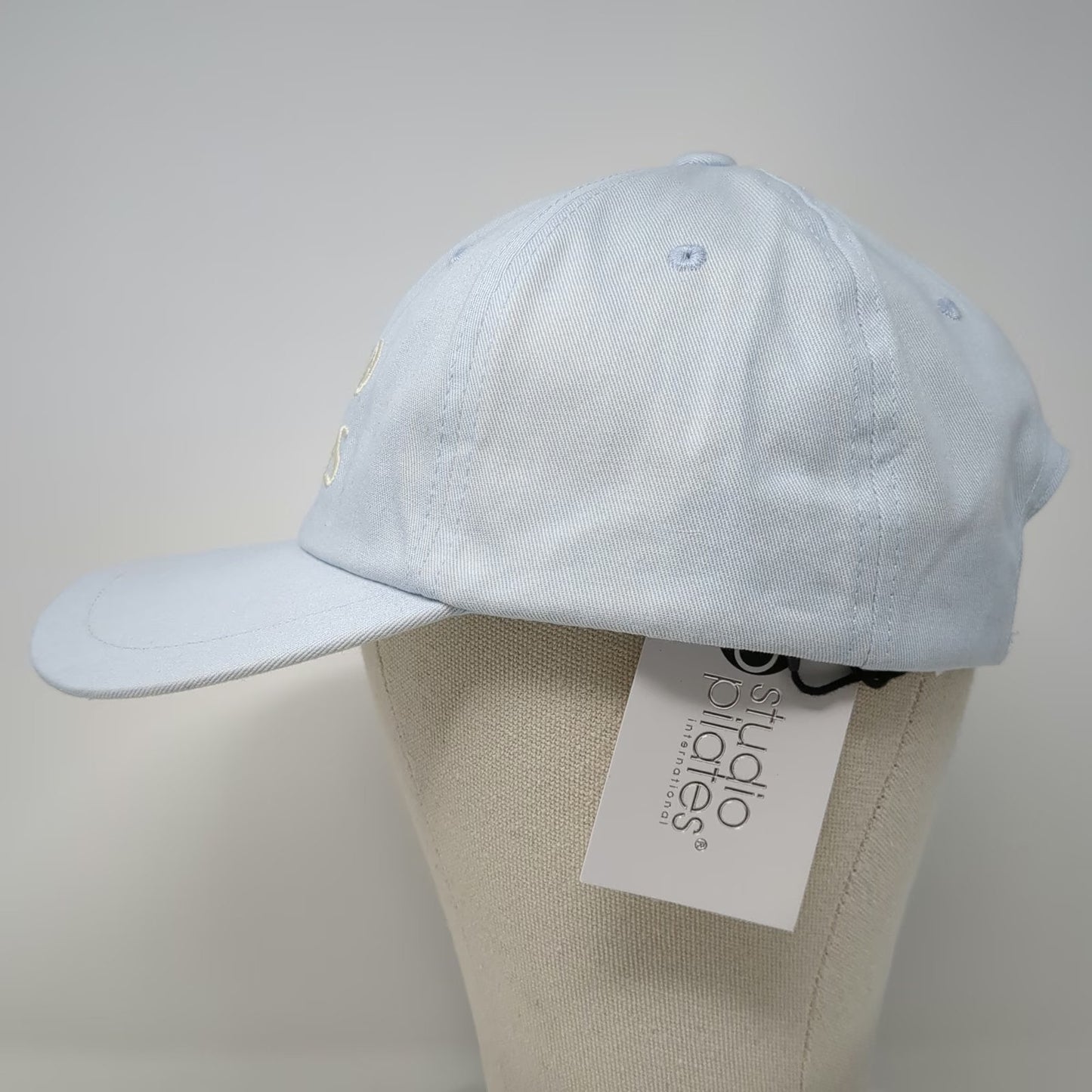 Studio Pilates Baseball Cap Blue One Size Adjustable Cotton Strapback Hat