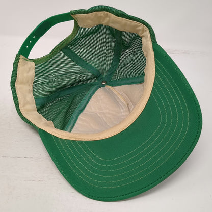 Young An Trucker Hat Green Sugar Beet Harvesting Lodi Calif Snapback Vintage