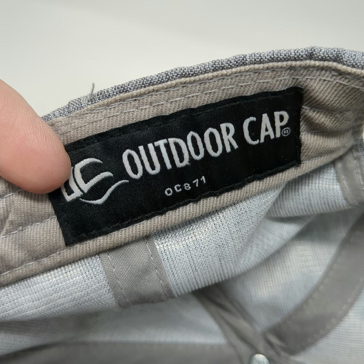 Outdoor Cap Snapback Gray One Size Cascade Raft & Kayak Payette River Idaho Hat