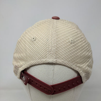 Top of the World Boy's Snapback Mesh Back Hat Red Florida State University Logo