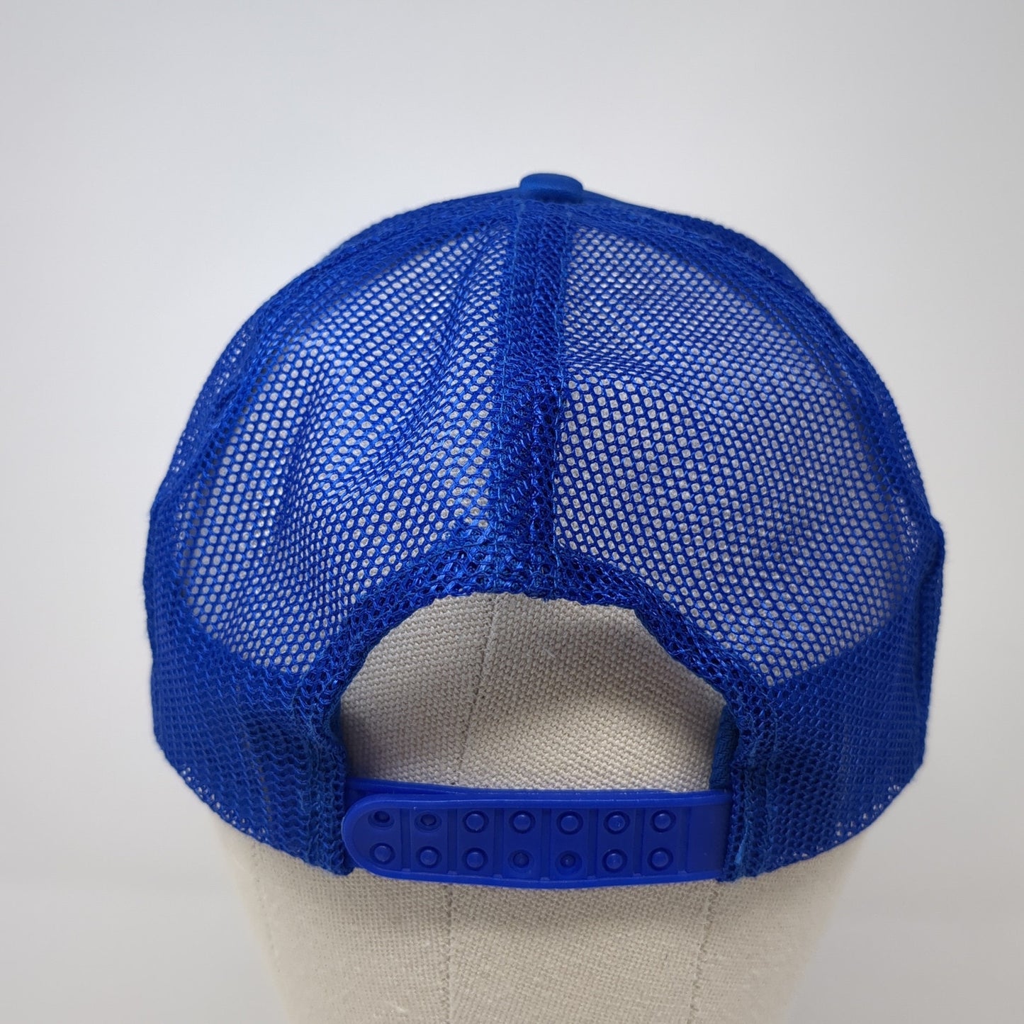 American Legion Snapback Trucker Hat Blue One Size Mesh Back Adjustable