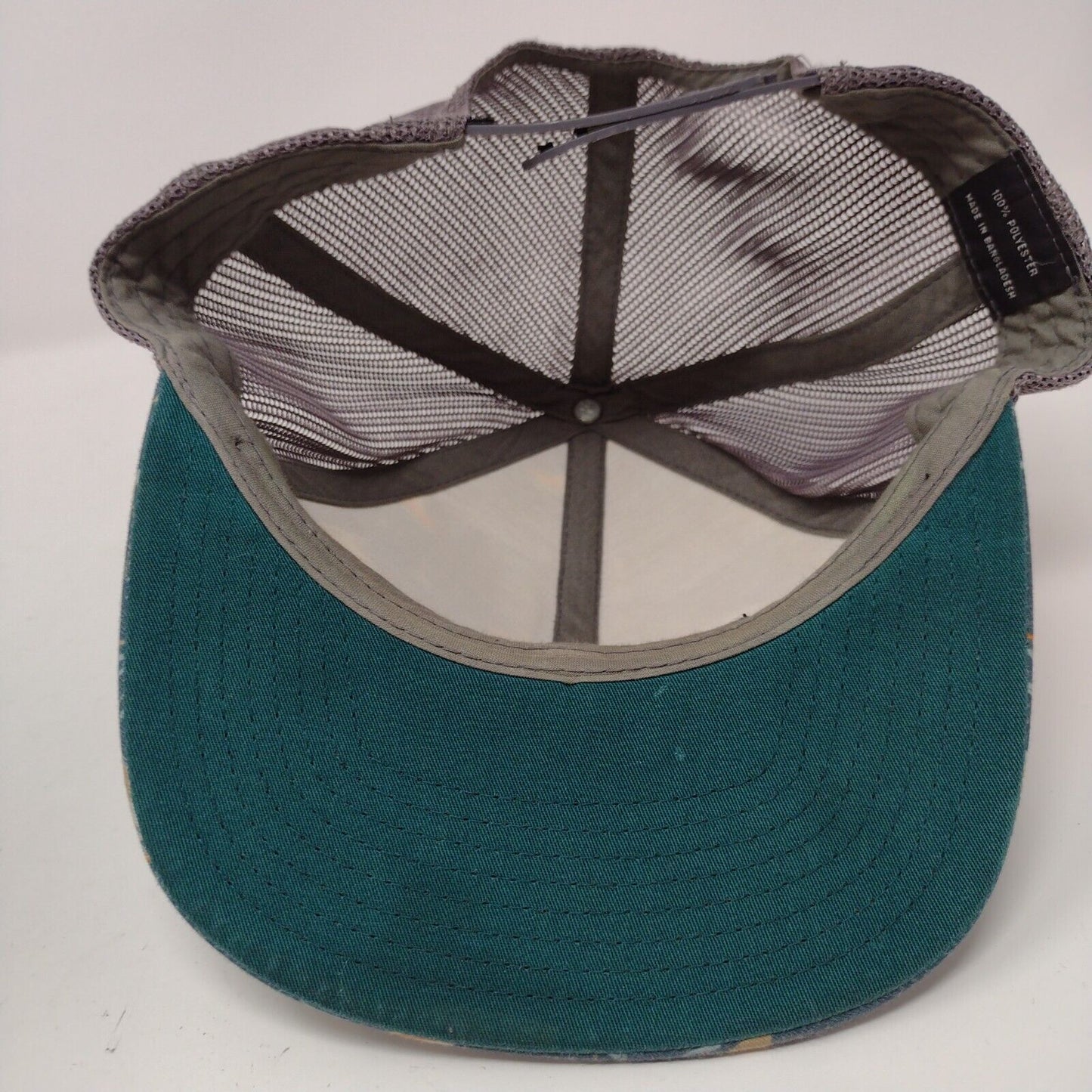 Rip Curl Surf Co Snapback Mesh Back Trucker Hat Multi One Size Flamingo