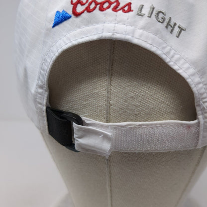Made To Chill Coors Light Strapback Hat White One Size Adjustable Embroidered
