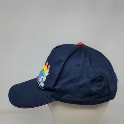 Mickey Mouse Snapback Hat Blue OSFM Belong Believe Be Proud Disney Pride