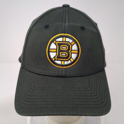 Boston Bruins NHL New Era Cap Green L 2011 Stanley Cup Final Spoked B Logo Hat