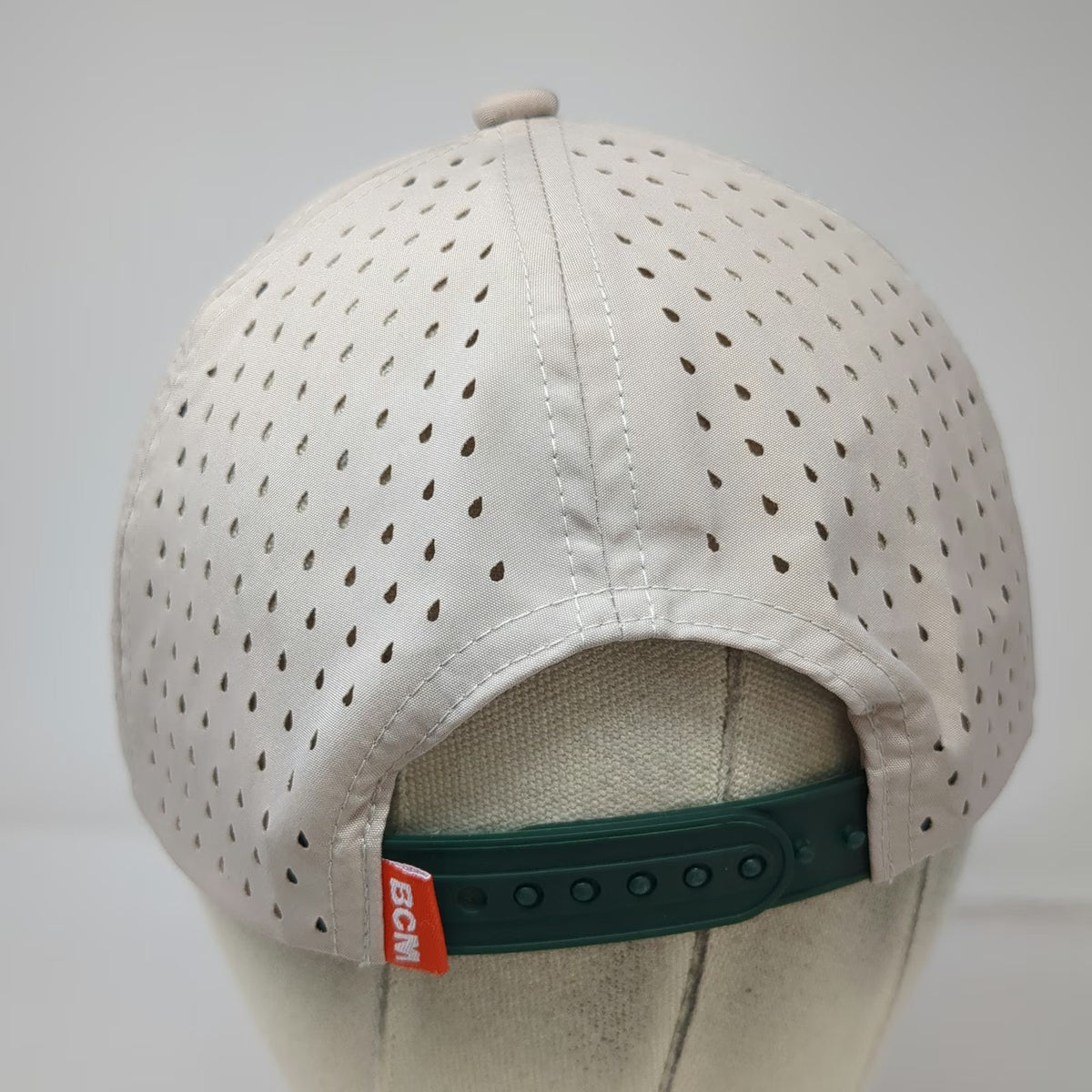 NameBrand Trucker Hat Beige One Size Boise Co-Op Market Rooster Laser Cut Rope