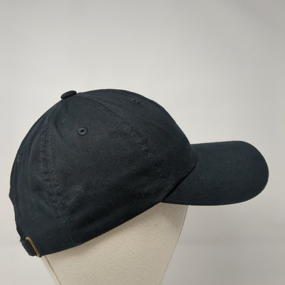 MSI Logo Slideback Hat Black OSFA Adjustable The Classics Yupoong