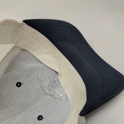 Richardson Strapback Mesh Back Trucker Hat Blue One Size Embroidered Logo