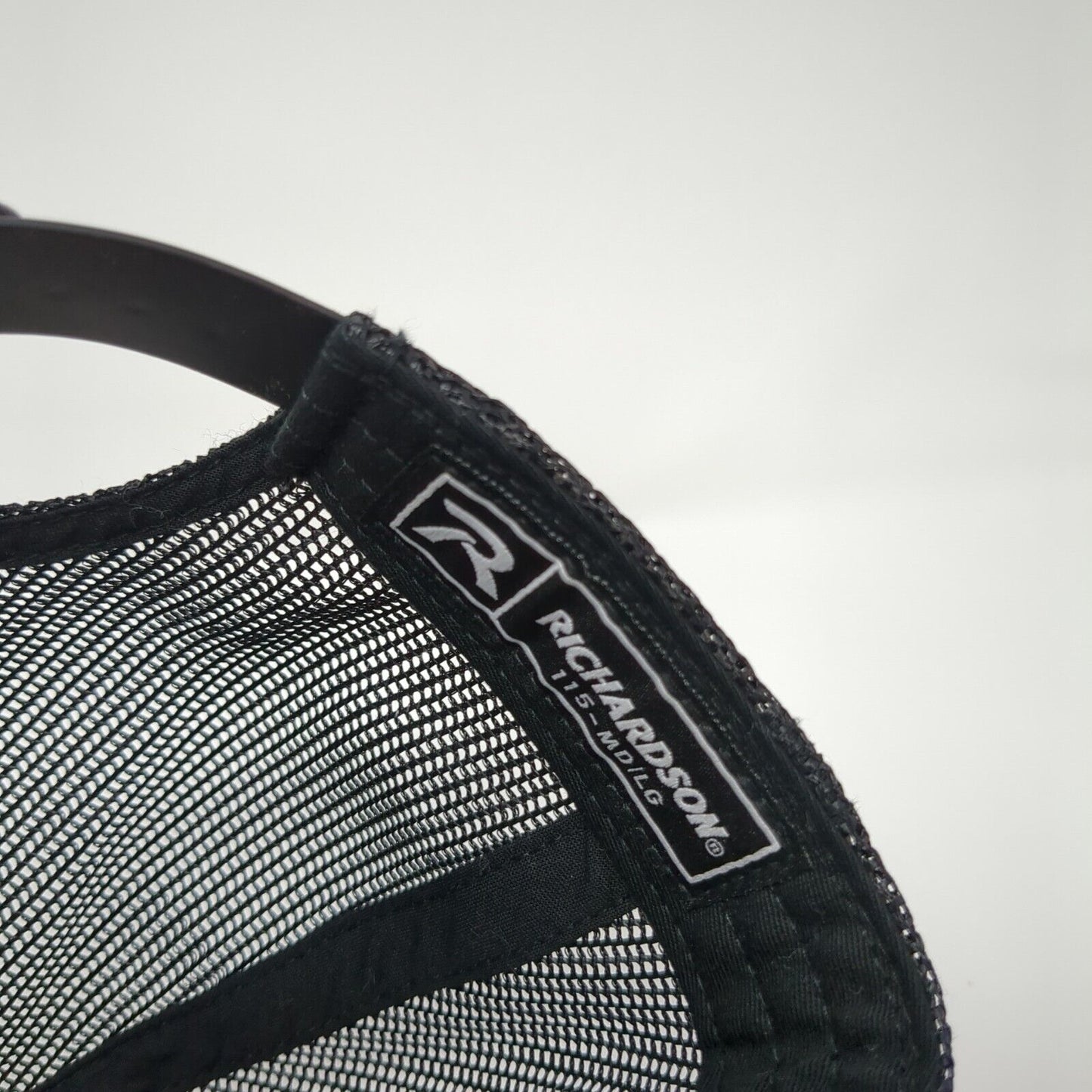 Richardson Snapback Trucker Hat Pink M/L Embroidered Logo Colorblock