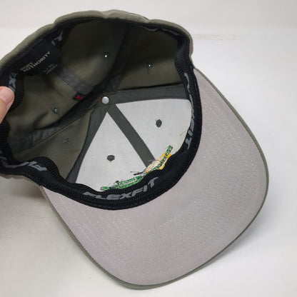 Port Authority Baseball Cap Green XL NaturaLawn of America Logo Flexfit Hat