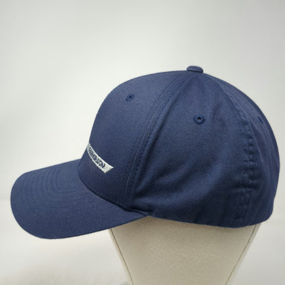 Port Authority Baseball Cap Blue XL Flexfit FA Engineering Logo Stretch Hat
