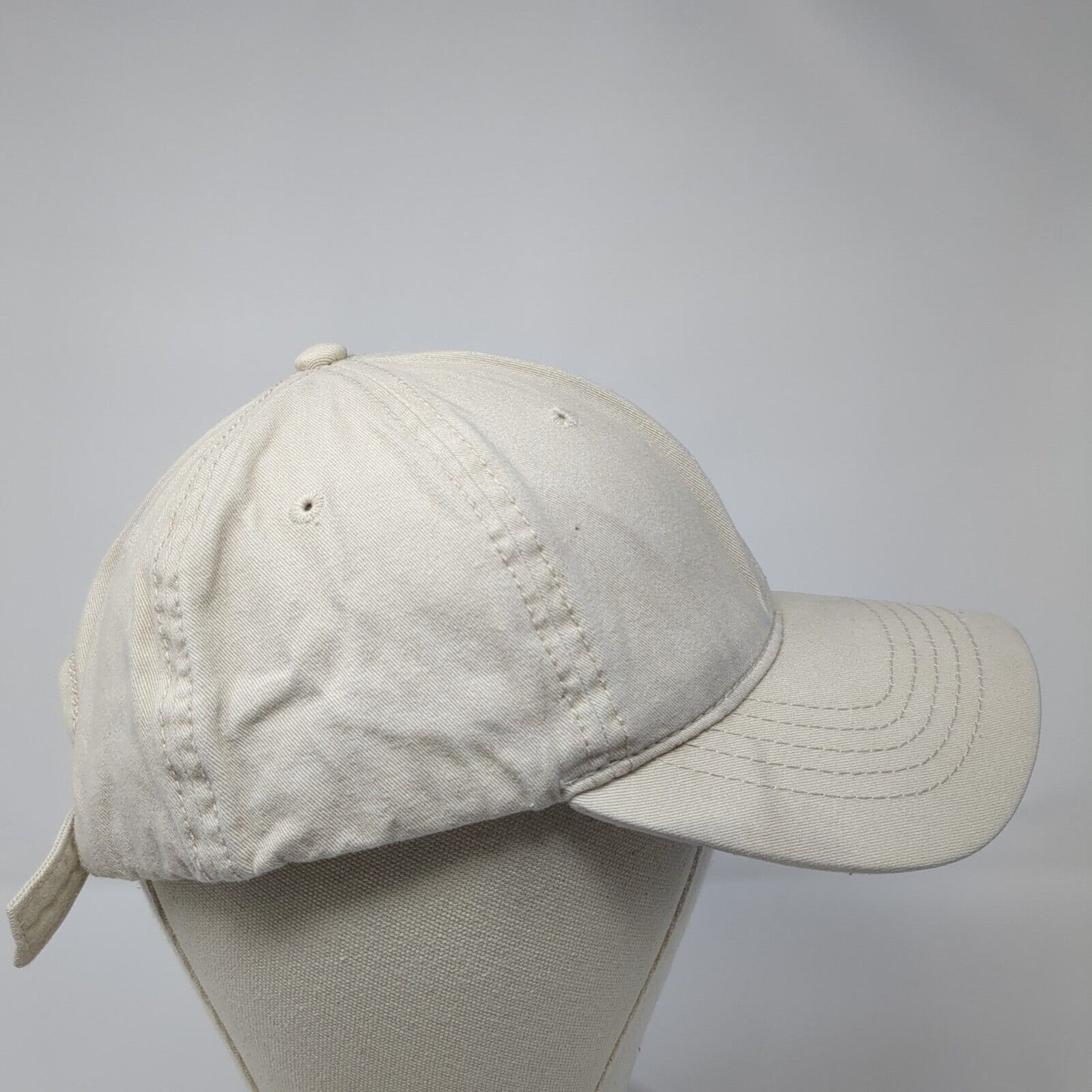 Unbranded Slideback Hat Tan Brown One Size Adjustable Blank 6 Panel