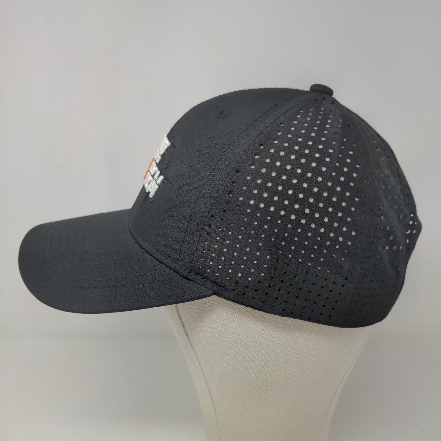 Unbranded Men's Strapback Hat Black Embroidered All Out Mayhem Logo