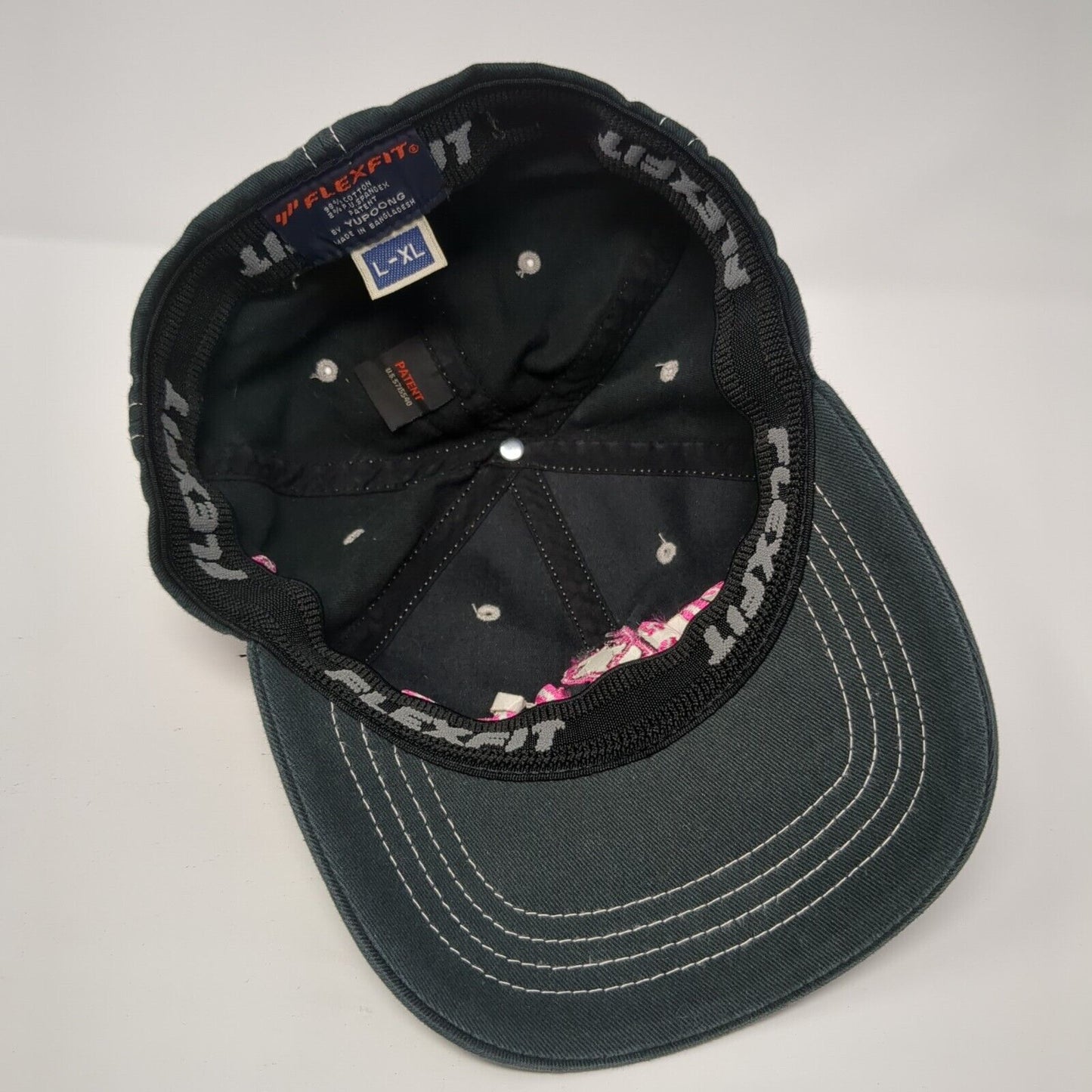 Scout Outdoors Fitted Hat Black Large-XL Embroidered Flexfit Yupoong