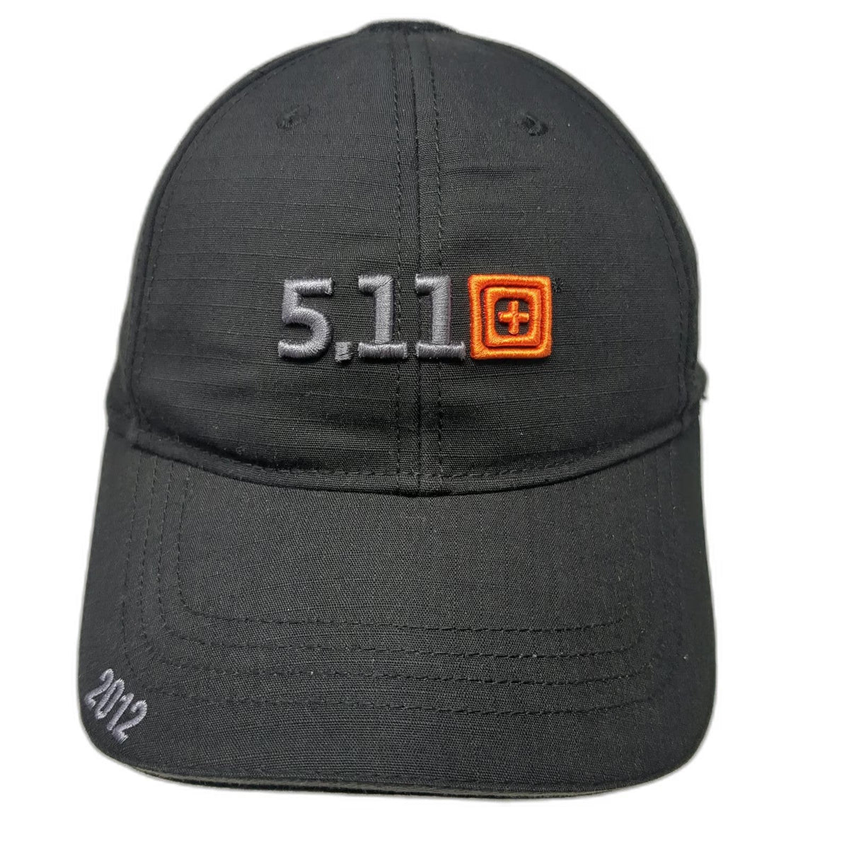 5.11 Tactical Baseball Cap Black OSFM Strapback 2012 Logo Hat Apparel