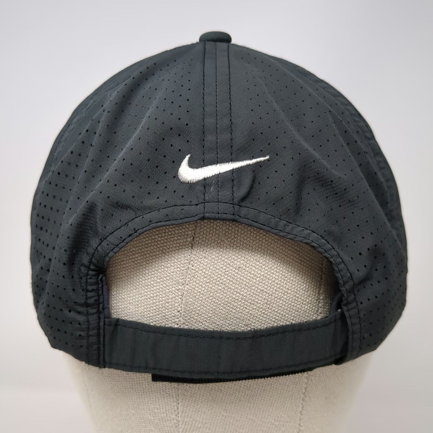 Nike Baseball Cap Black OSFM Dri-FIT Hewlett Packard Enterprise Strapback Hat