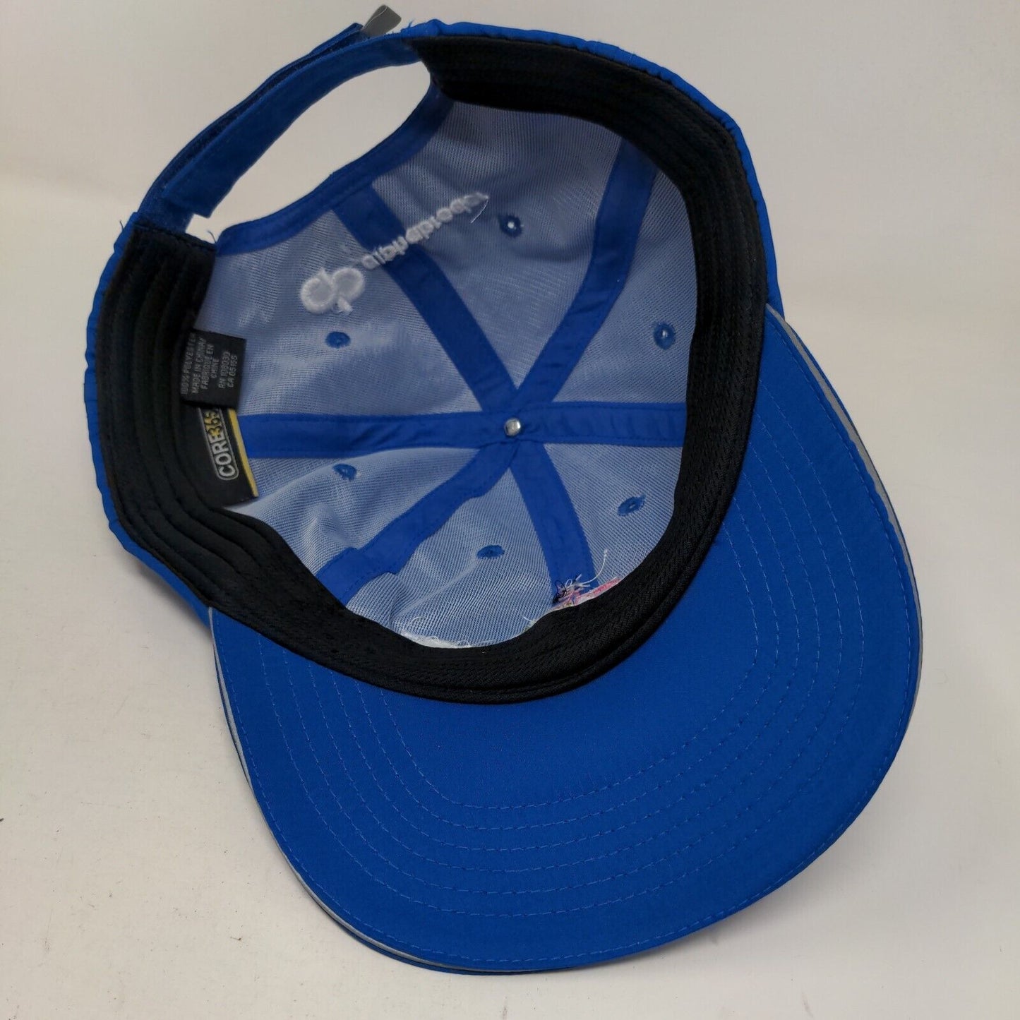 Open House Orlando 2023 Alphabroder Strapback Hat Blue One Size Embroidered