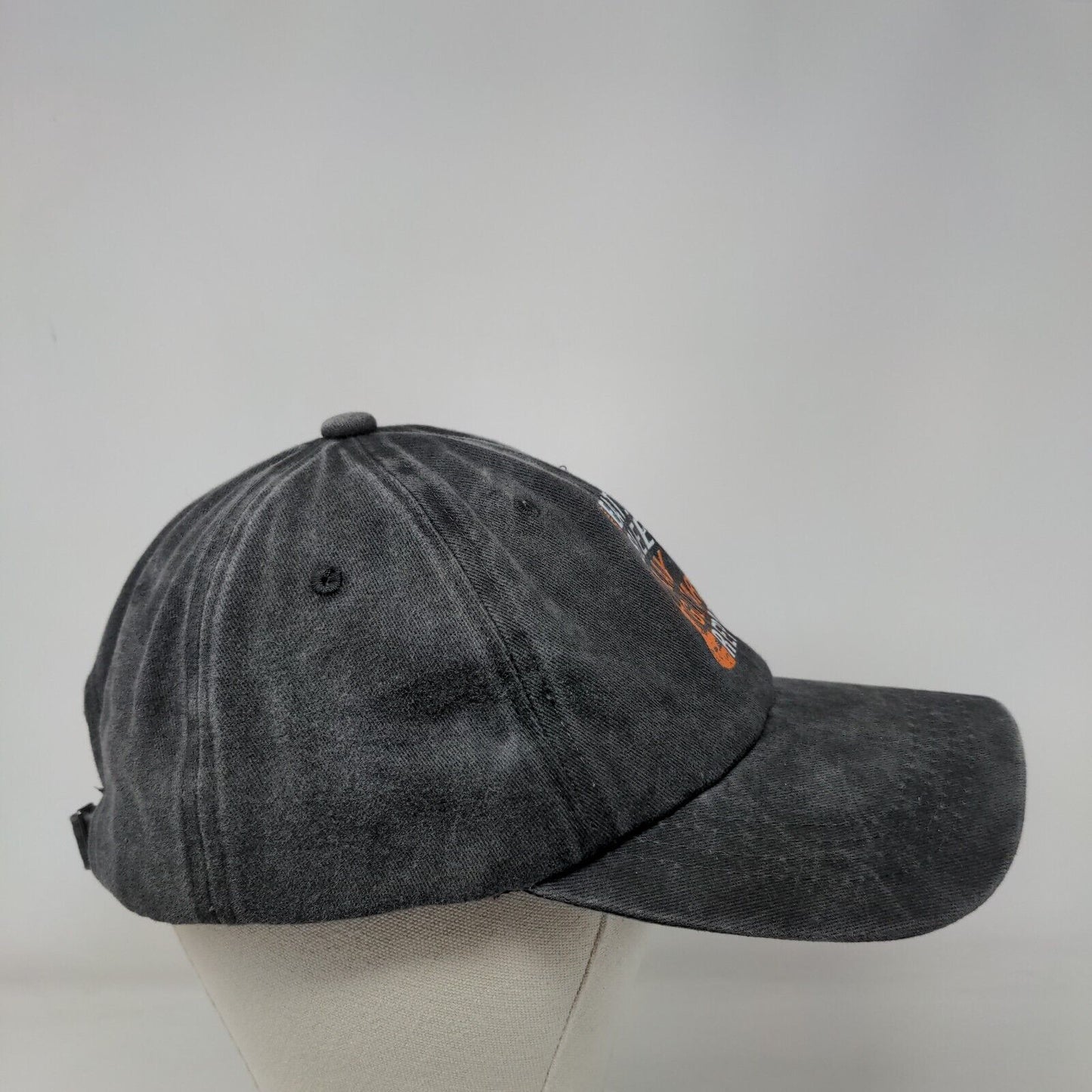 Eat Sleep Play Guitar Repeat Slideback Hat Gray One Size Adjustable
