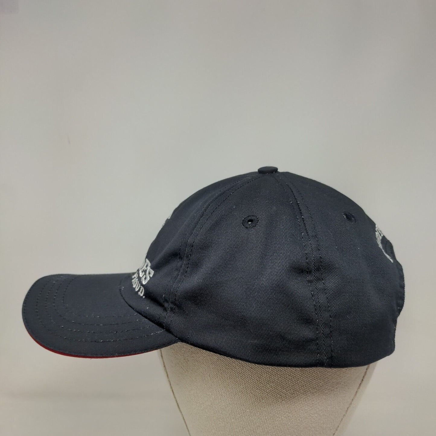 Marines The Few The Proud Slideback Hat Blue OSFA Adjustable Embroidered 6 Panel