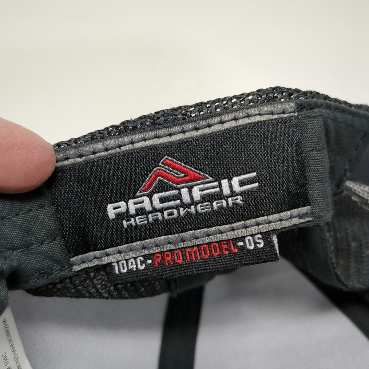 Pacific Headwear Trucker Hat Blue OSFM Hat Merrick Business Logo Mesh Snapback