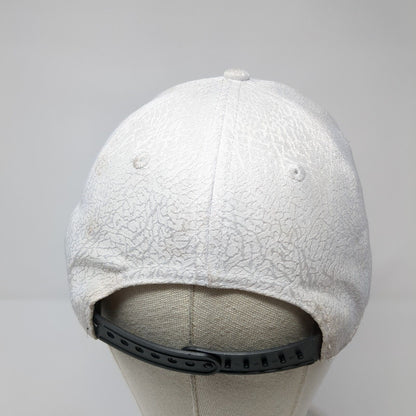 Jordan Jumpman Metal Logo Snapback Hat White Youth One Size Colorblock