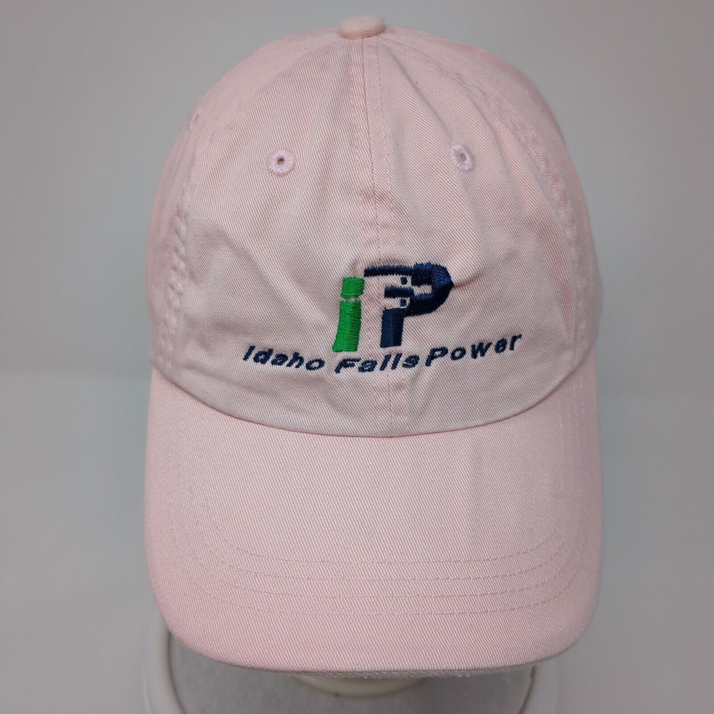 Idaho Falls Power Strapback Hat Pink OS Adjustable Port Authority Signature