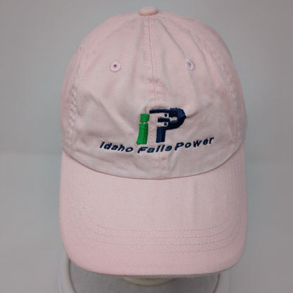 Idaho Falls Power Strapback Hat Pink OS Adjustable Port Authority Signature