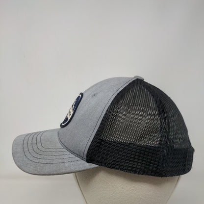 Beaver Creek Colorado Snapback Mesh Back Trucker Hat Gray Youth 6 Panel