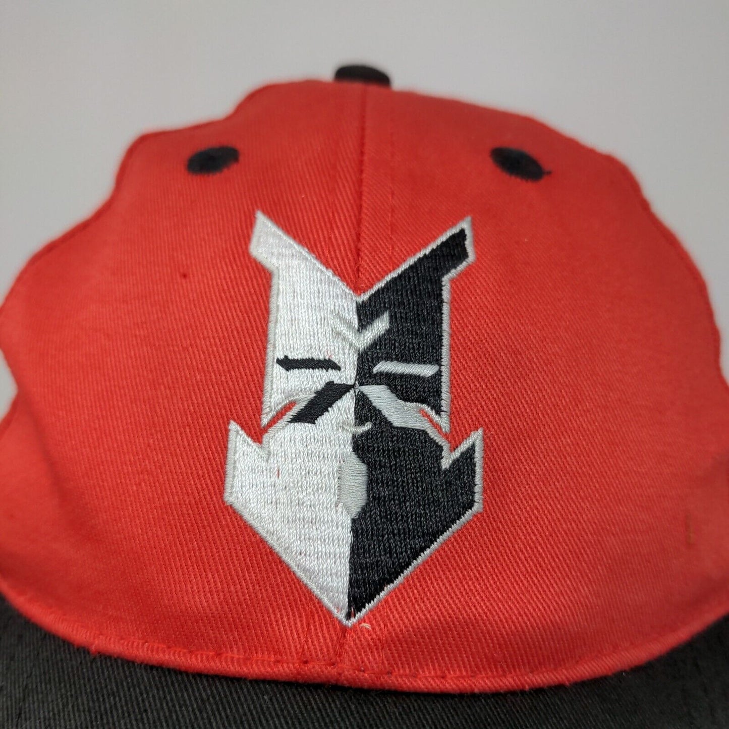 Indianapolis Indians Men's Snapback Hat Red Black OSFA Embroidered Logo
