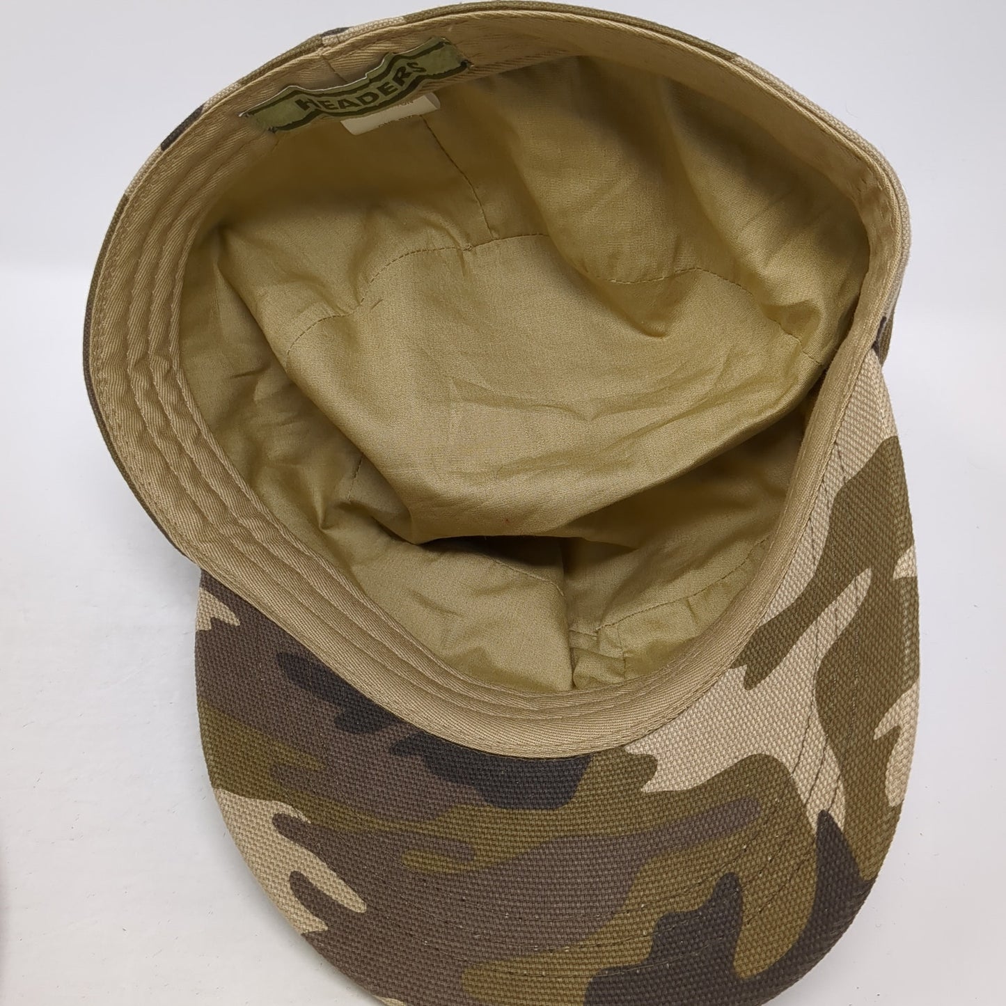 Headers Fitted Cadet Army Cap Hat Multicolor One Size Floral Camo