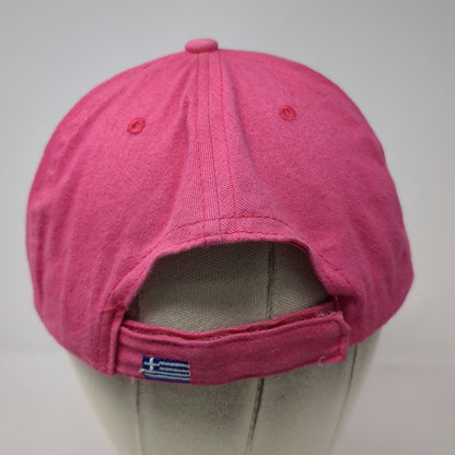 Baseball Cap Pink One Size Athens Greece Flag Embroidered Souvenir Strapback Hat