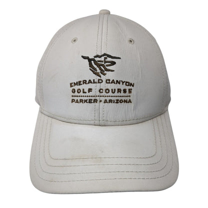 Emerald Canyon Golf Course Slideback Hat Tan One Size Adjustable Dpc