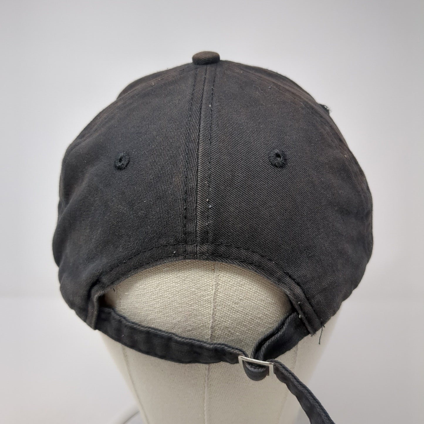 CarlCox Slideback Hat Black Embroidered Logo 100% Cotton Rapper Music HipHop