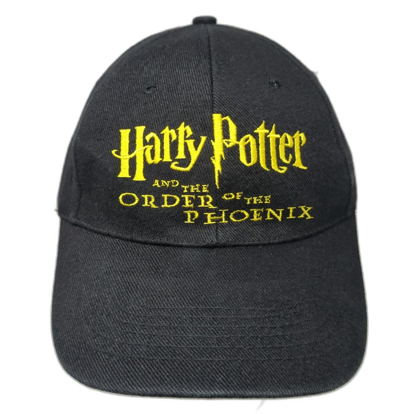 Scholastic Harry Potter Order of the Phoenix Black One Size Baseball Cap Hat