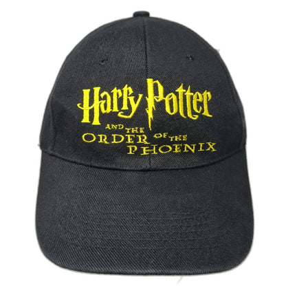 Scholastic Harry Potter Order of the Phoenix Black One Size Baseball Cap Hat