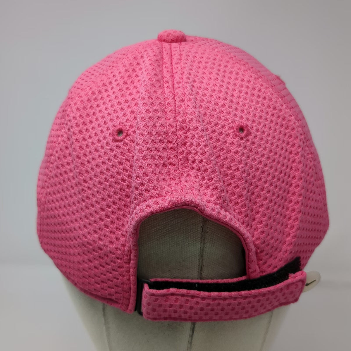 Nike Baseball Cap Pink One Size Dri-Fit Mesh Tailwind Strapback Running Hat