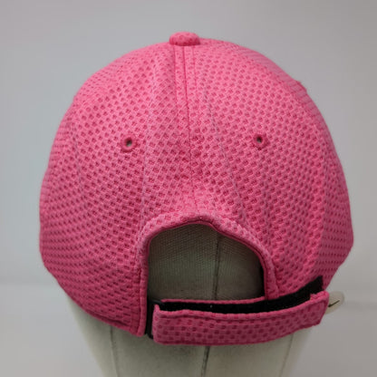 Nike Baseball Cap Pink One Size Dri-Fit Mesh Tailwind Strapback Running Hat