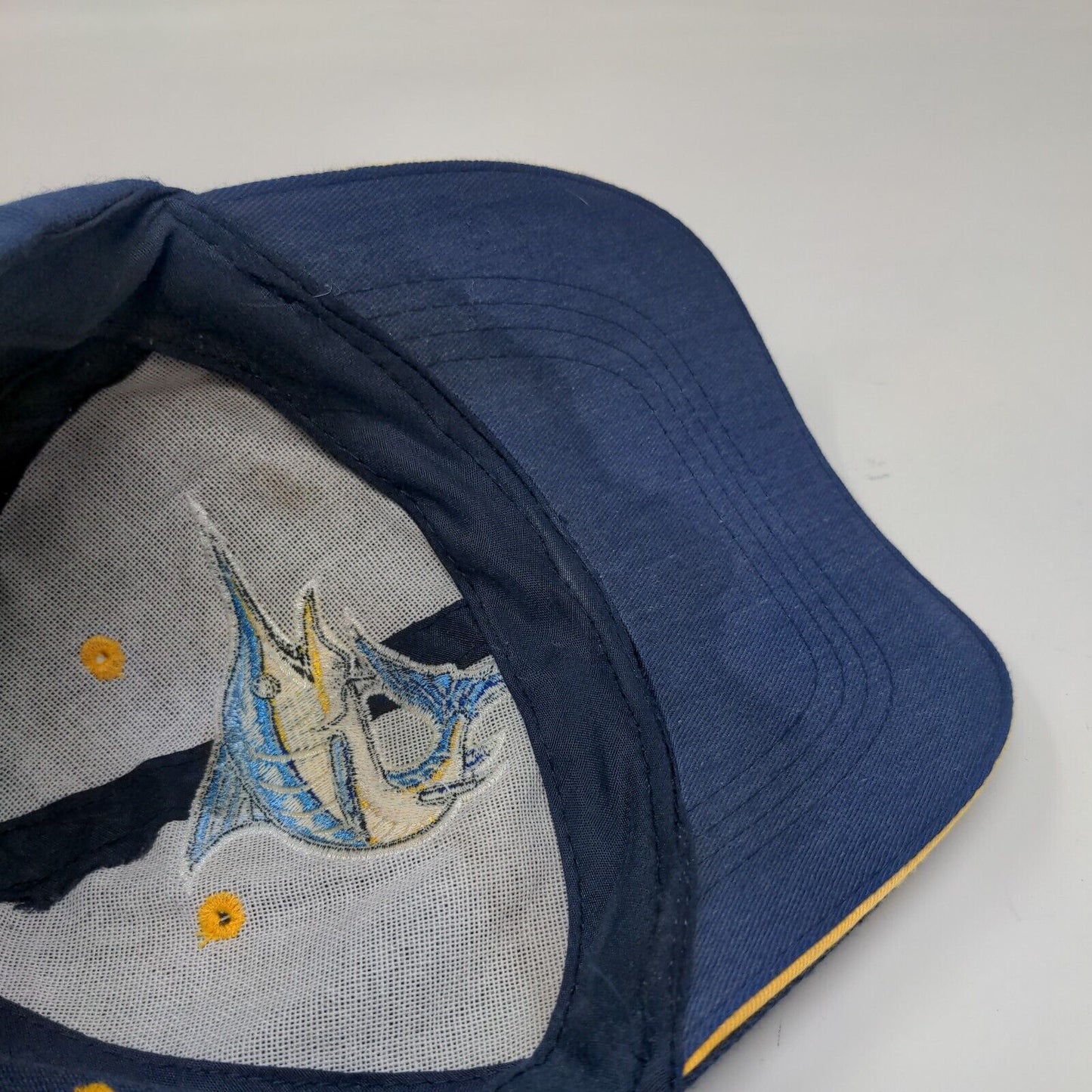 Cozumel Mexico Fish Strapback Hat Blue One Size Embroidered 6 Panel