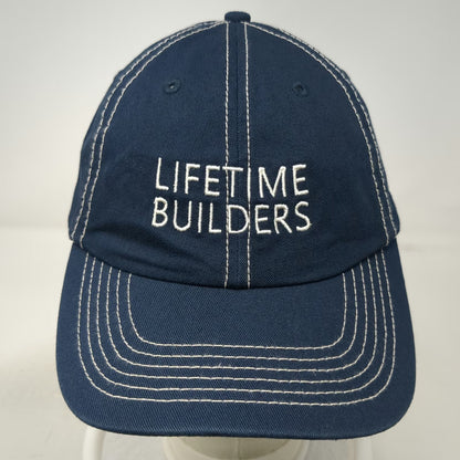 Cap America Baseball Cap Blue One Size Lifetime Builders Contrast Stitching Hat