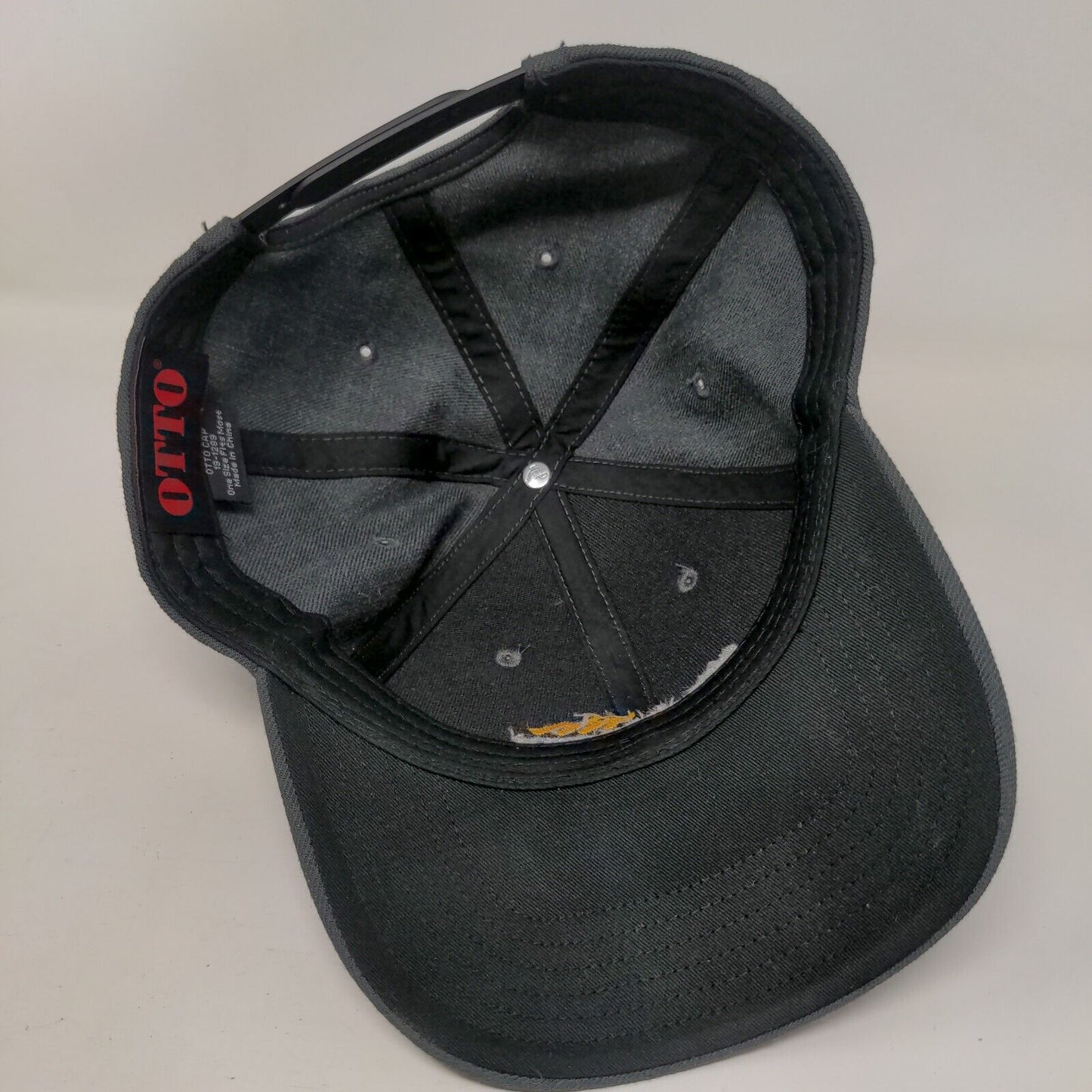 Cradlepoint Snapback Hat Gray OSFM Embroidered Adjustable Otto