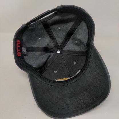 Cradlepoint Snapback Hat Gray OSFM Embroidered Adjustable Otto