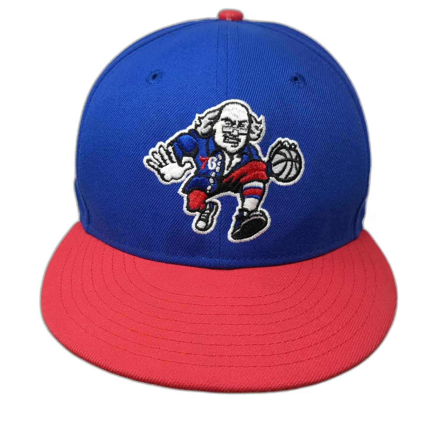 Philadelphia 76ers NBA New Era Snapback Blue Red One Size Joel Embiid 21 Hat