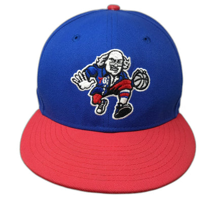 Philadelphia 76ers NBA New Era Snapback Blue Red One Size Joel Embiid 21 Hat