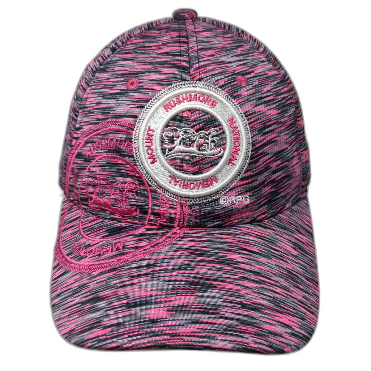 RPG Souvenir Baseball Cap Pink Black OSFM Mount Rushmore National Memorial hat
