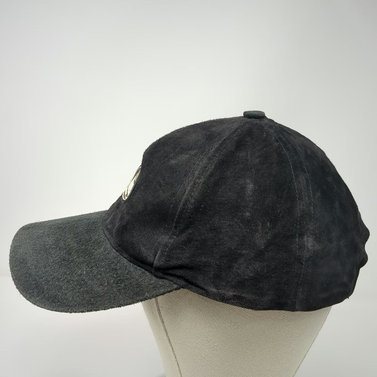 Traditional Craft Guinness Suede Leather Black Baseball Cap One Size Ireland Hat